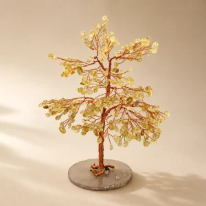 Citrine Tree of Life Ornament
