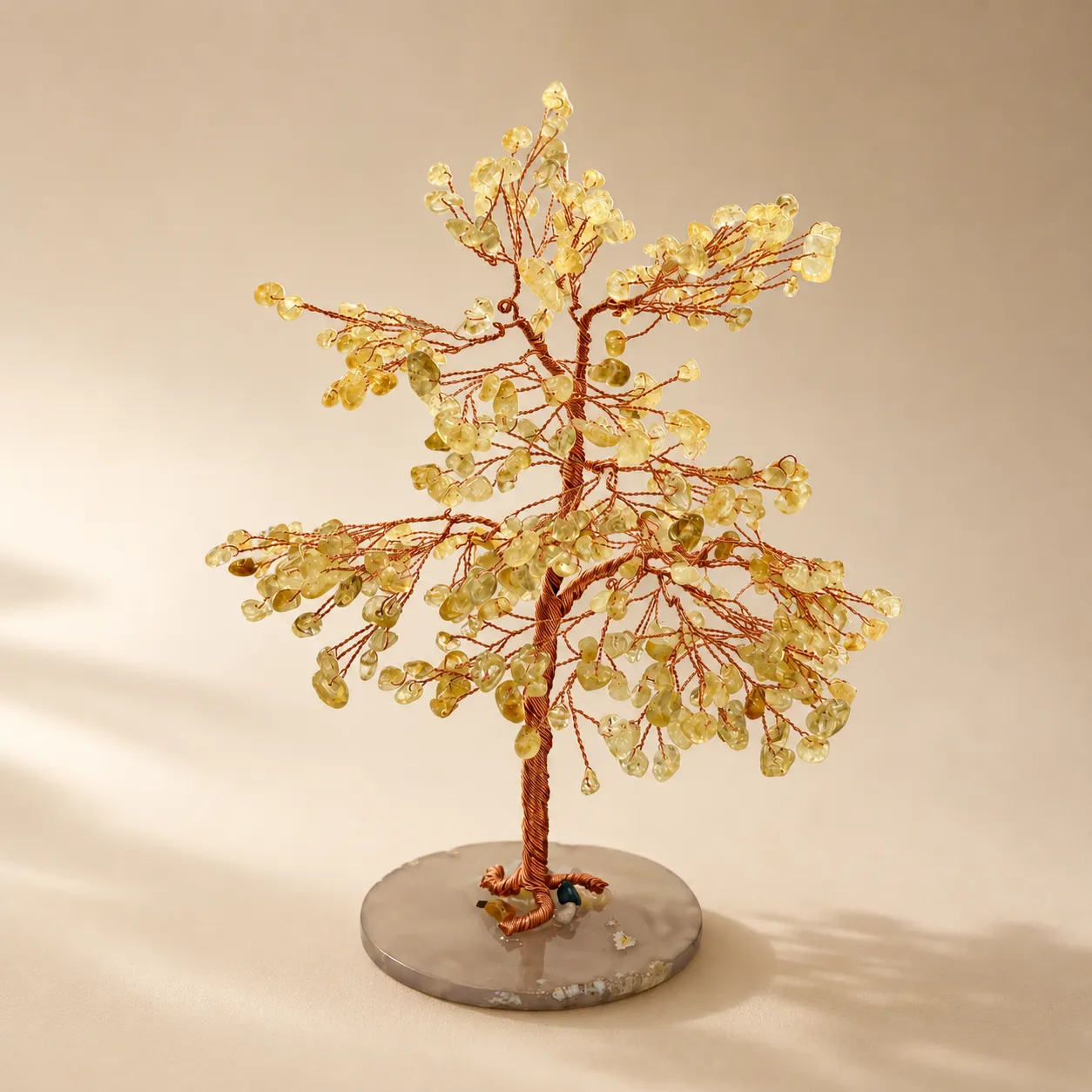 Citrine Tree of Life Ornament