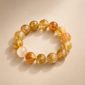 Amethyst and Onyx Zircon Charm Bracelet