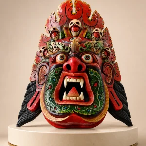 hand painted mask