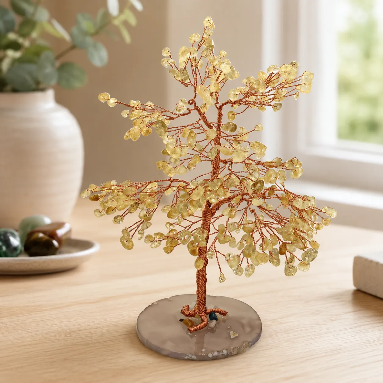 Citrine Tree of Life Ornament - Image 2