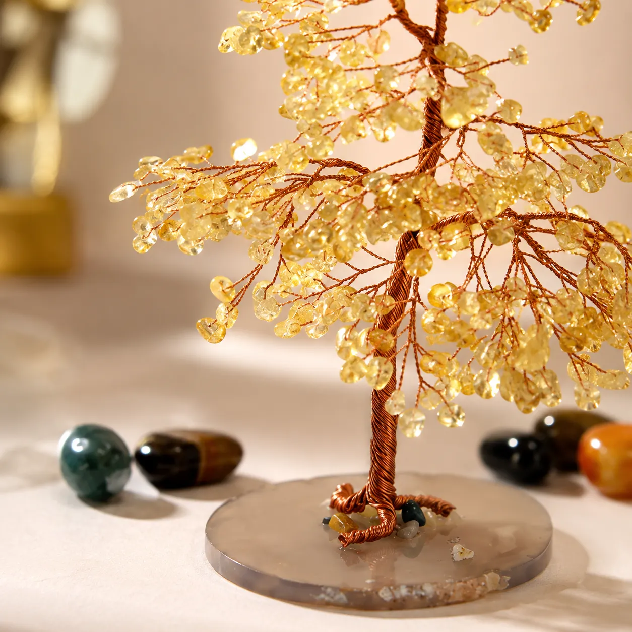 Citrine Tree of Life Ornament - Image 3